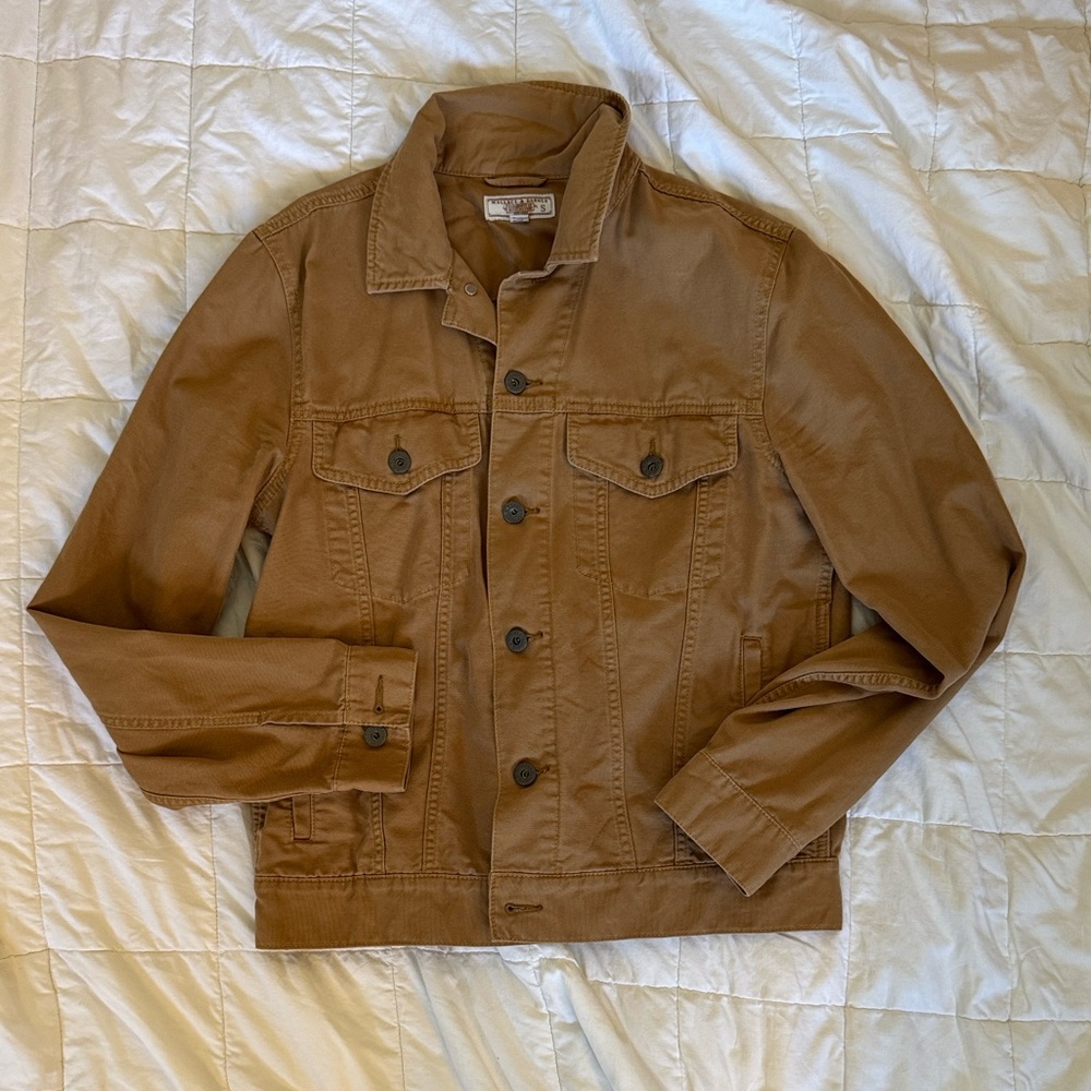Wallace and Barnes (jcrew) Lightweight trucker style jacket- Small